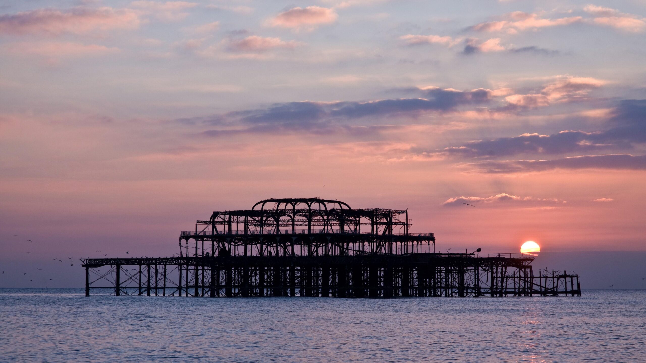 West Pier In Brighton, England Wallpapers