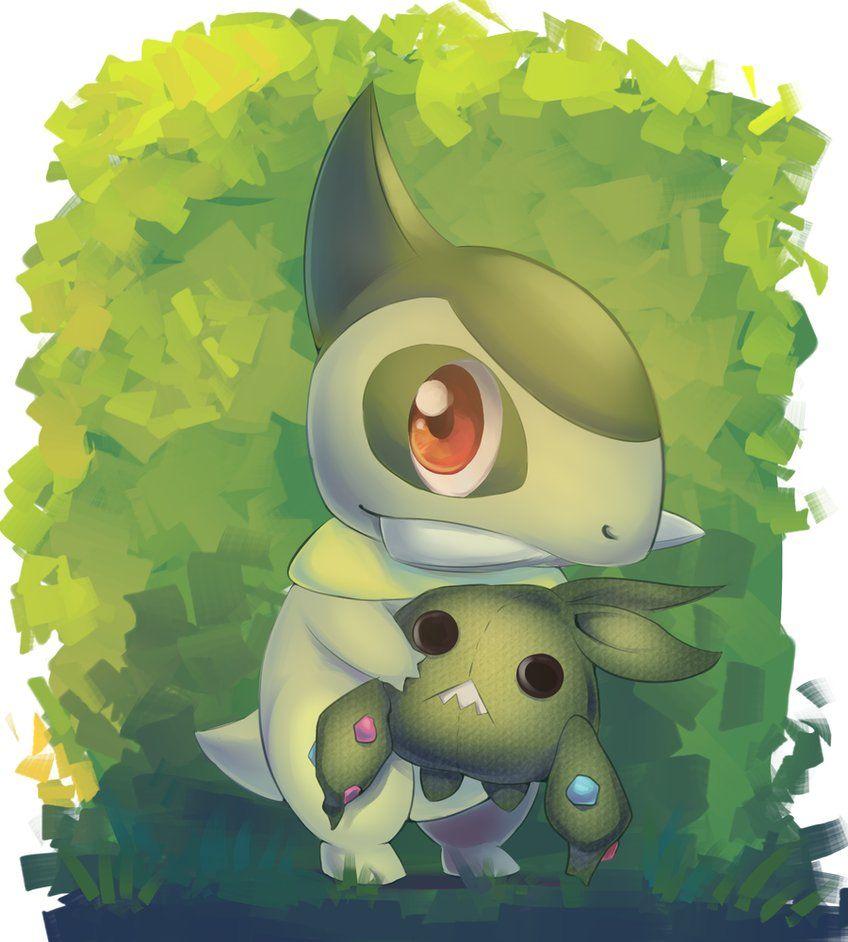 Axew by Joltik