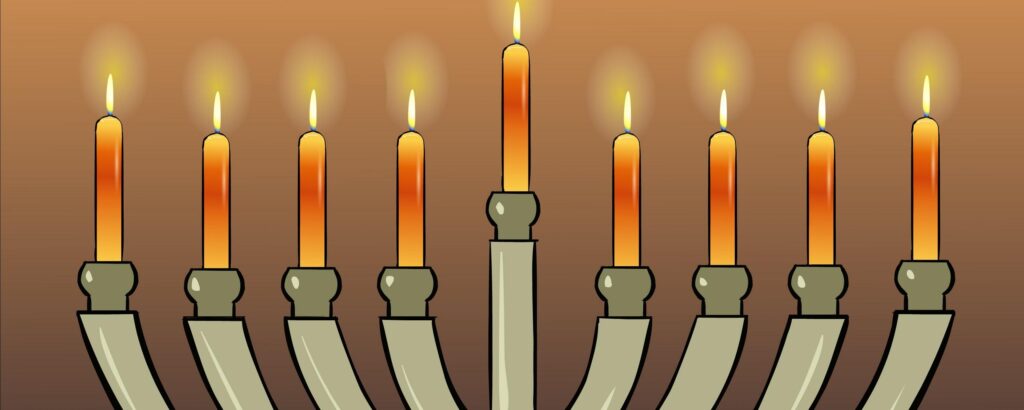 Download wallpapers hanukkah, jewish holiday,