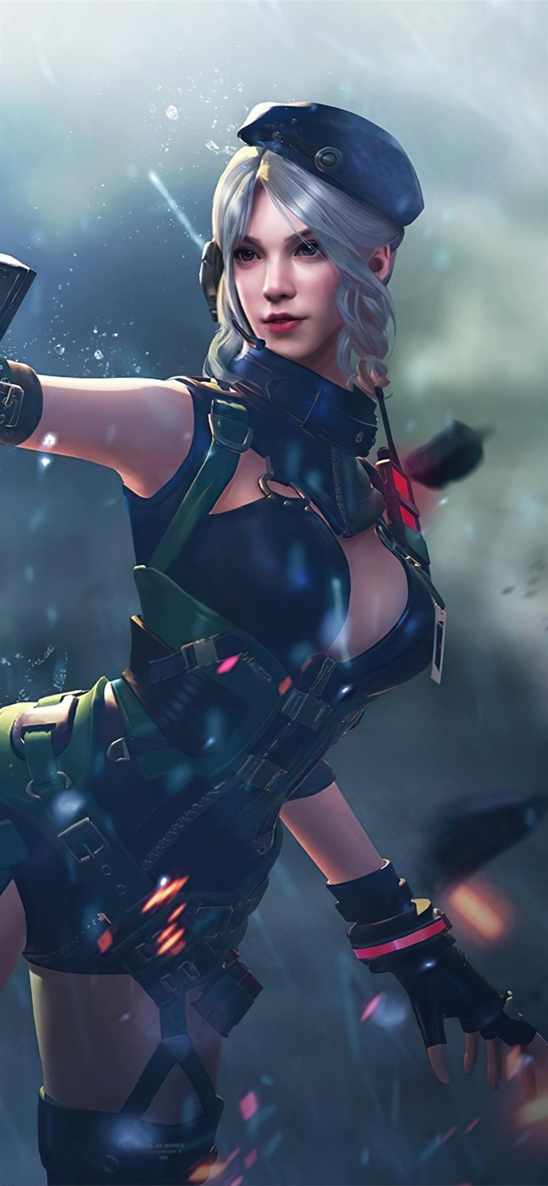 Garena free fire k iPhone X Wallpapers Free Download