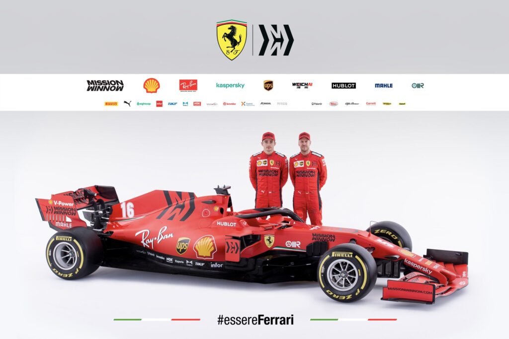 Ferrari SF F car launch pictures