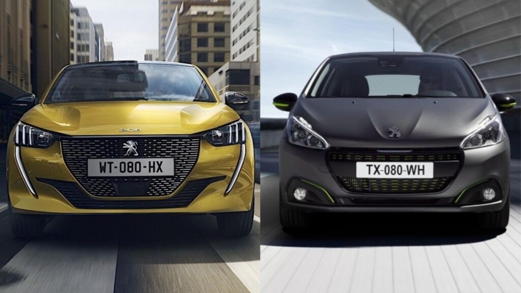 Photo Comparison Peugeot vs Peugeot