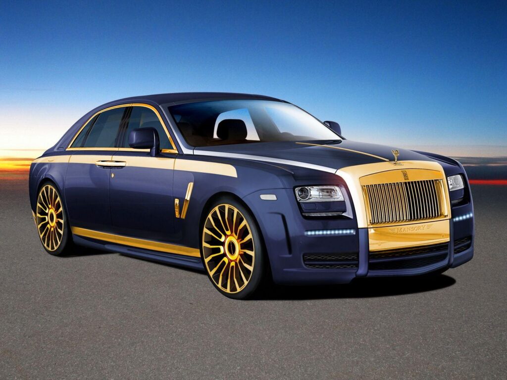 Rolls Royce Ghost 2K Wallpaper, Backgrounds Wallpaper