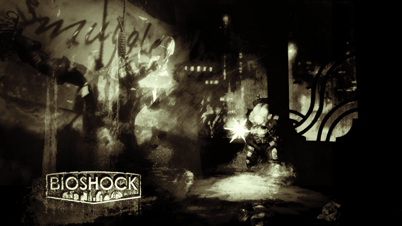 Bioshock Wallpaper by gamingaddictmike