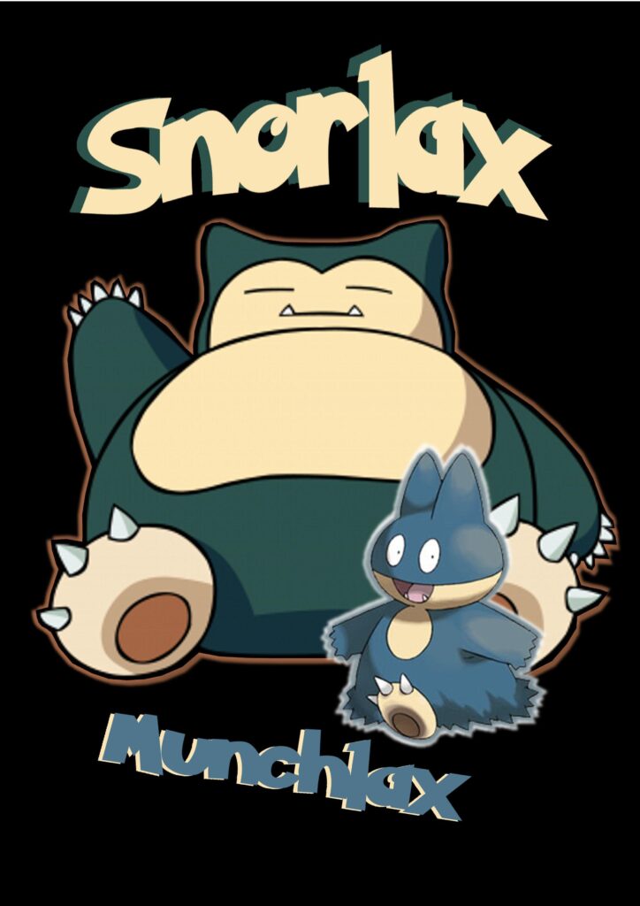 Snorlax and Munchlax