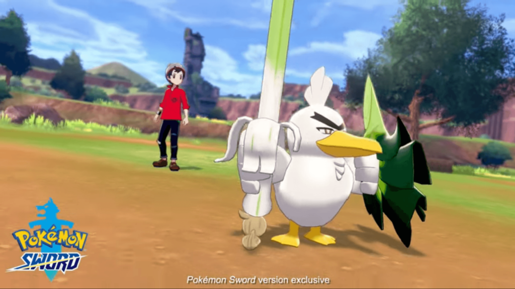 Sirfetch’d is confirmed to be a Pokémon Sword exclusive