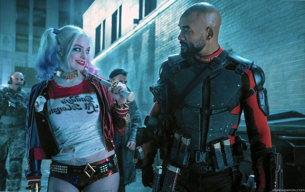 Deadshot and harley quinn suicide squad wide 2K wallpapers
