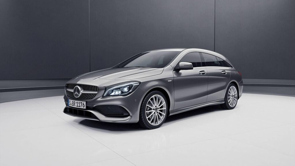 Mercedes CLA Shooting Brake Night Edition Is All About Style