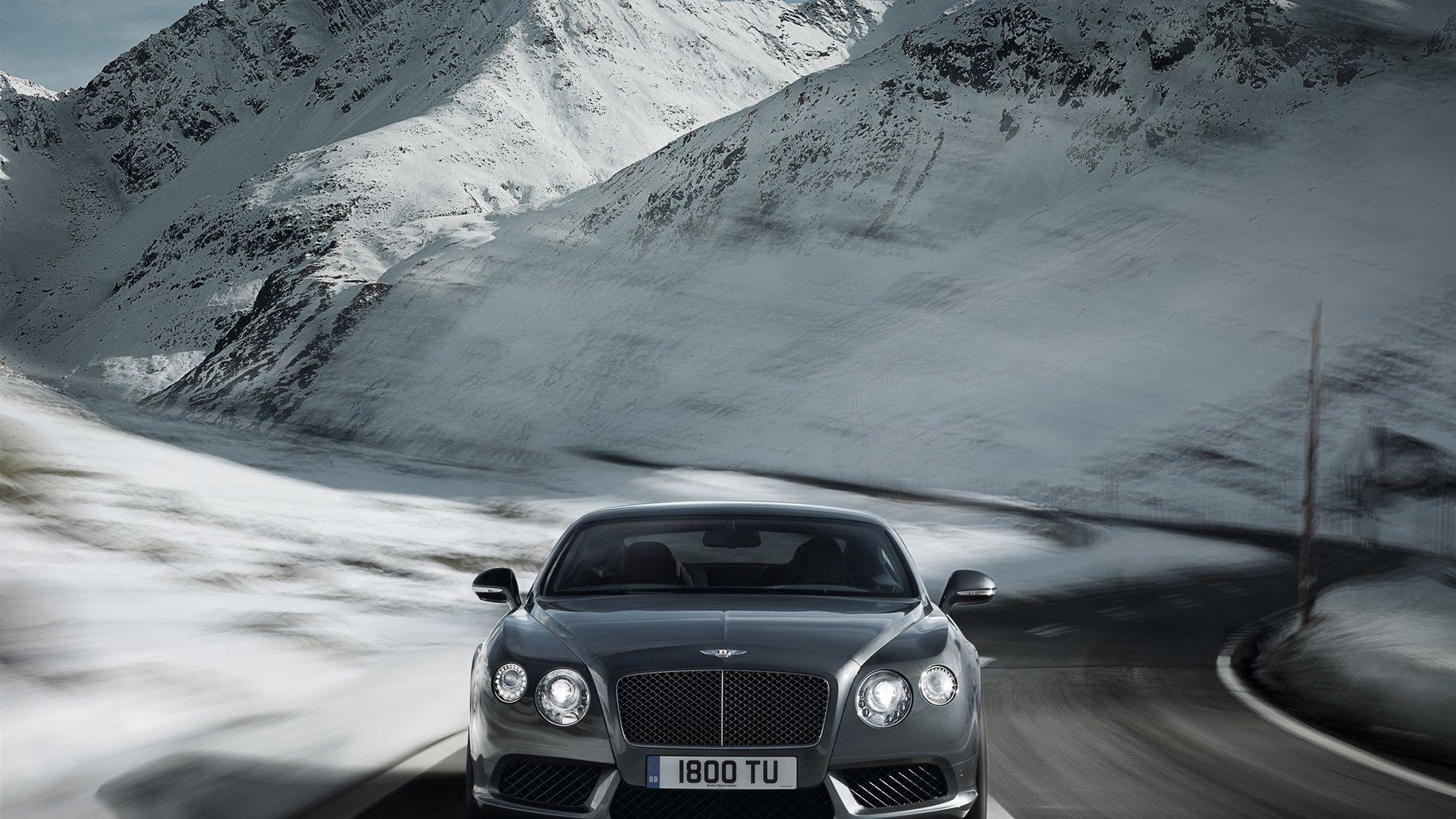 Bentley Continental GT V Gray Speed desk 4K PC and Mac