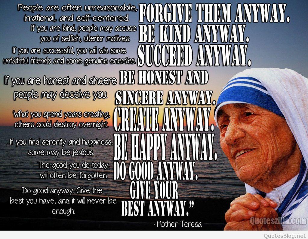 Inspirational Mother Theresa Quotes Wallpapers and Wallpaper