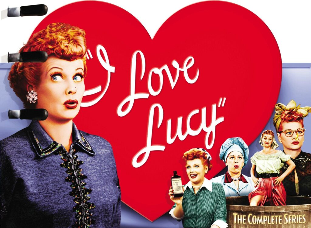 Love Lucy Comedy Family Sitcom Television Poster High Resolution