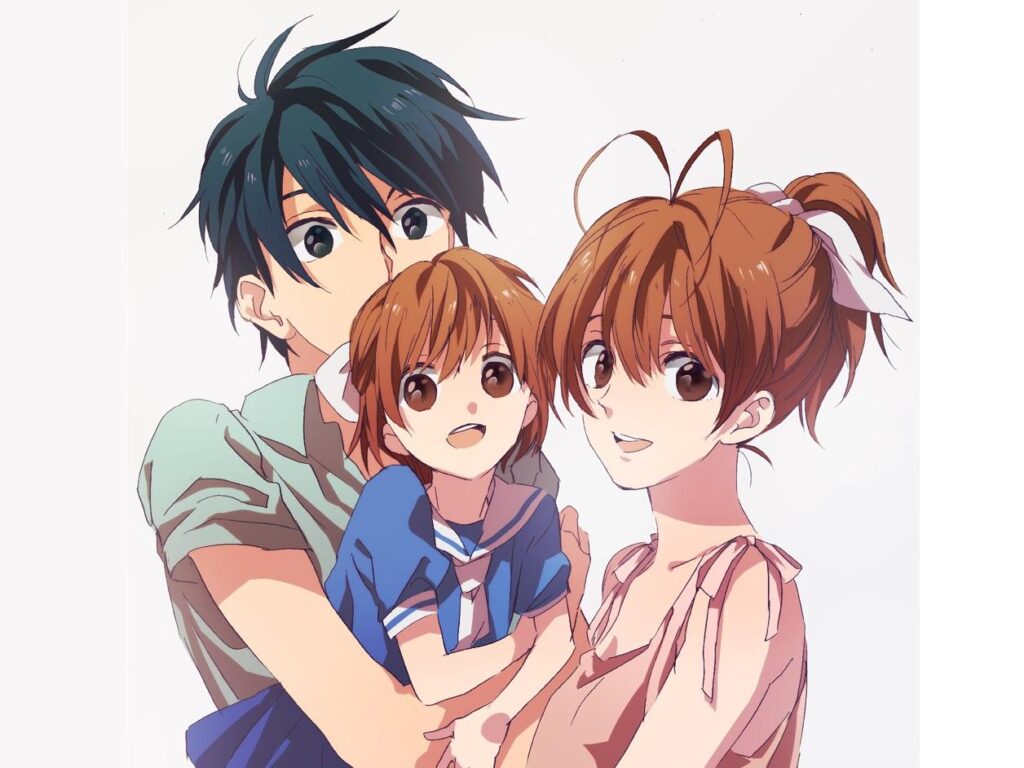 Clannad furukawa nagisa okazaki tomoya okazaki ushio white