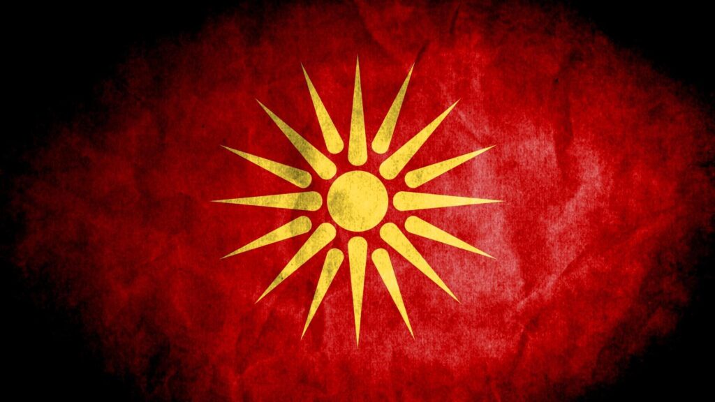 Grunge flags national macedonia wallpapers