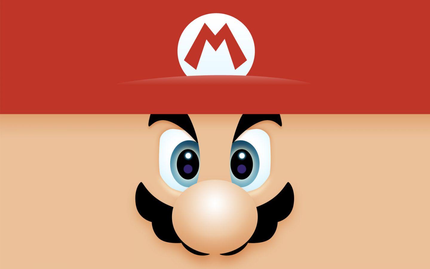 Mario Face Wallpapers ×