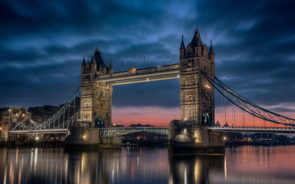 Tower Bridge in London 2K Wallpapers and Backgrounds Wallpaper