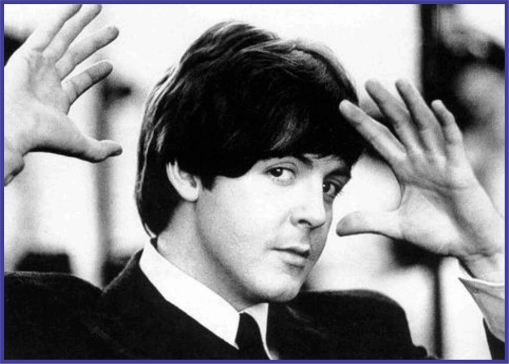Paul McCartney Young Black white Wallpapers