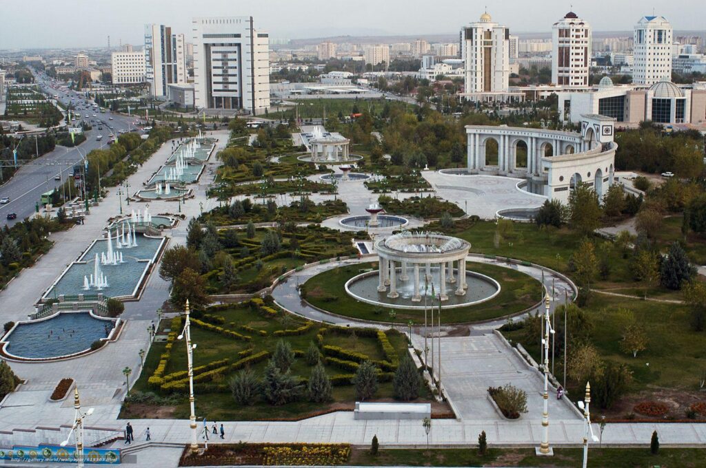 Download wallpapers Ashgabat, Turkmenistan, Turkmenistan, area free