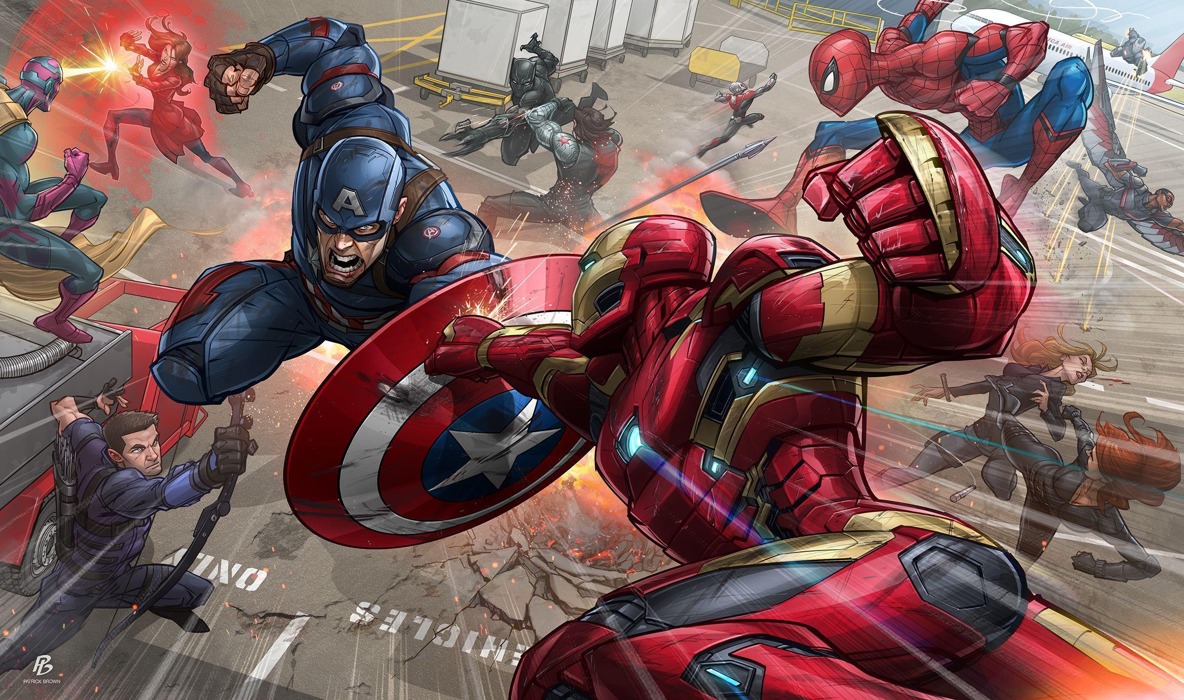Civil War 2K Wallpapers and Backgrounds Wallpaper