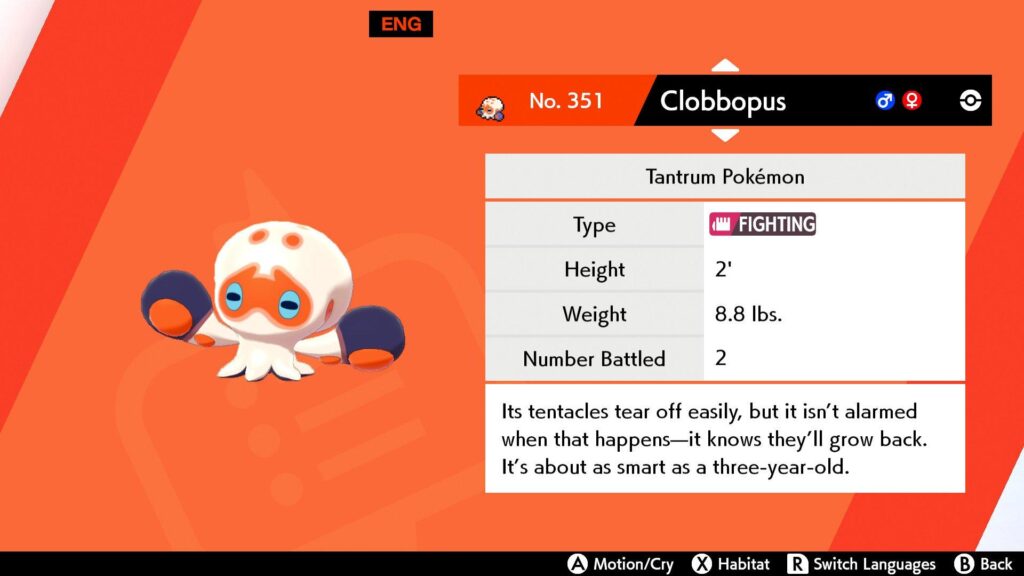 Pokémon Sword And Shield’s Clobbopus How To Find And Evolve
