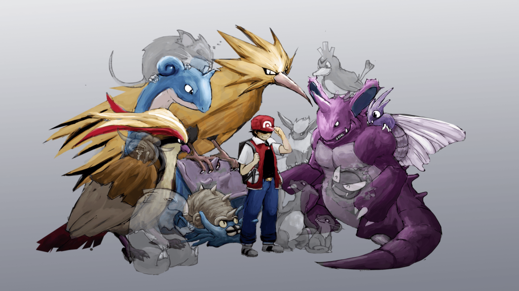 Charmeleon, drowzee, farfetch’d, flareon, gastly, and others