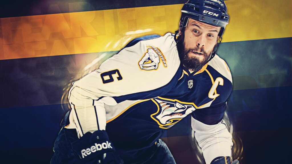 Hockey player of Nashville SHEA Weber wallpapers and Wallpaper