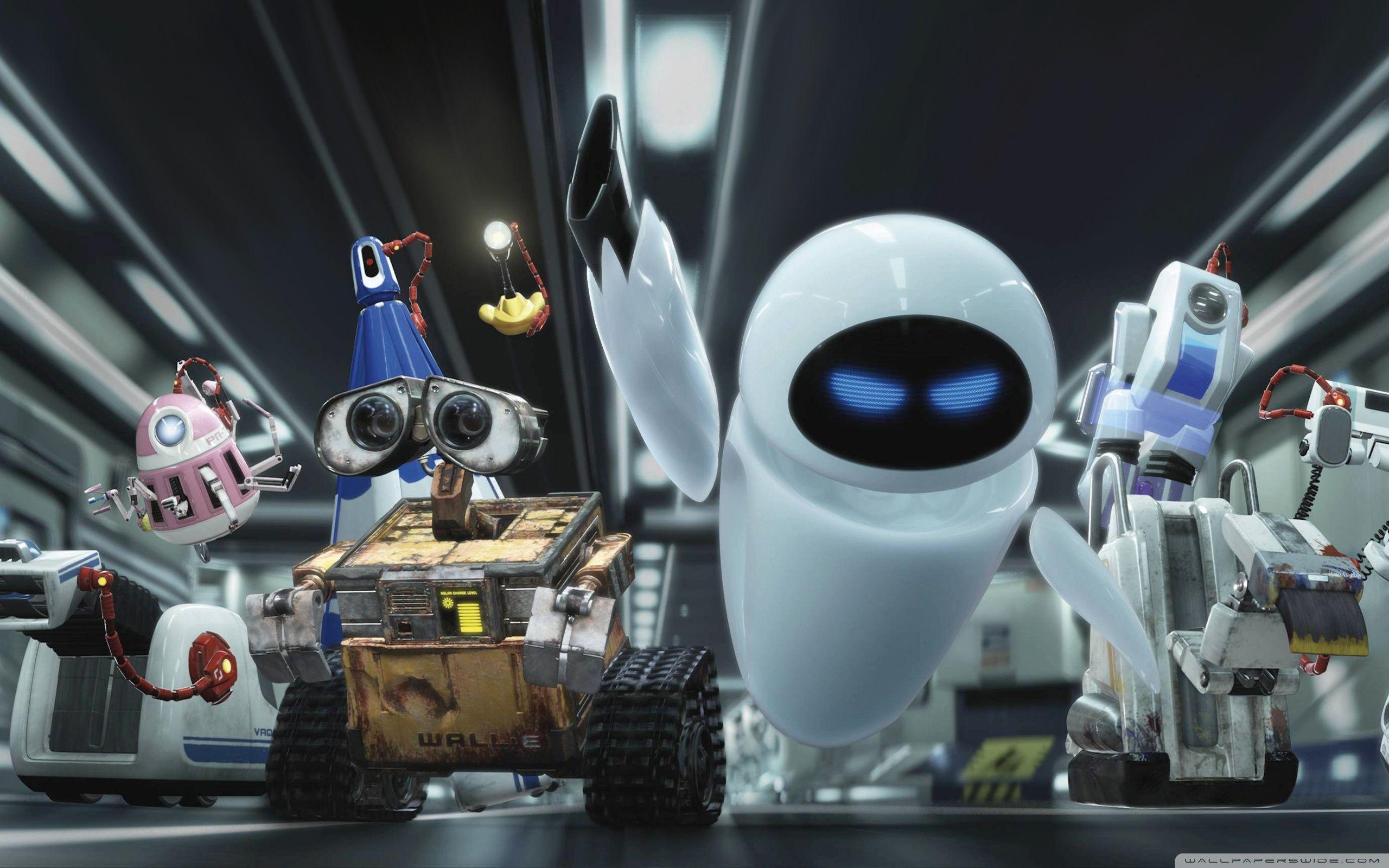 Wall E And Eve 2K desk 4K wallpapers High Definition Mobile