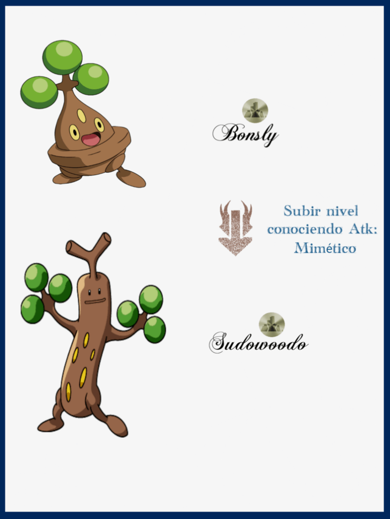 Bonsly Evoluciones by Maxconnery