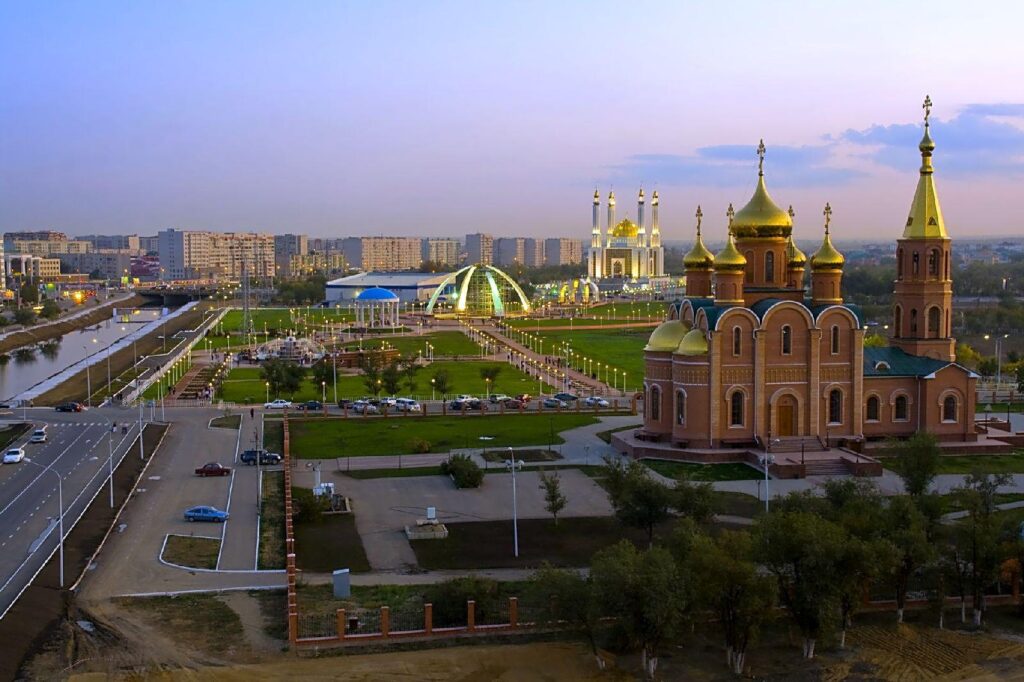 Wallpaper Kazakhstan Temples Cities