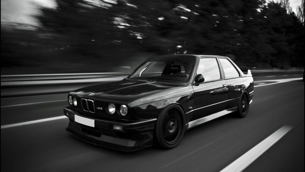 BMW E M Black