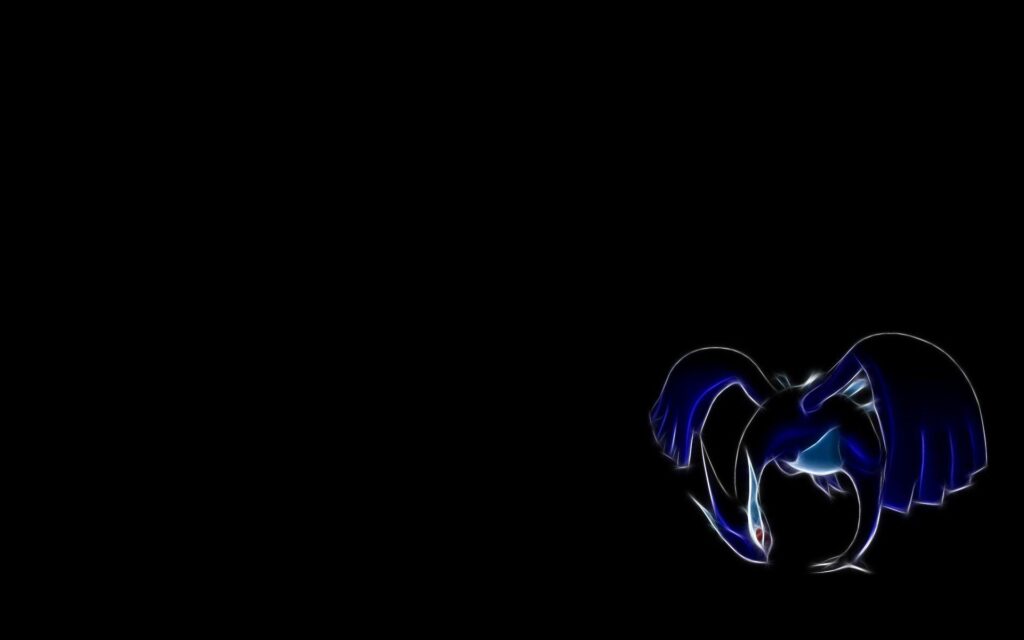 Pokemon lugia black backgrounds wallpapers High Quality