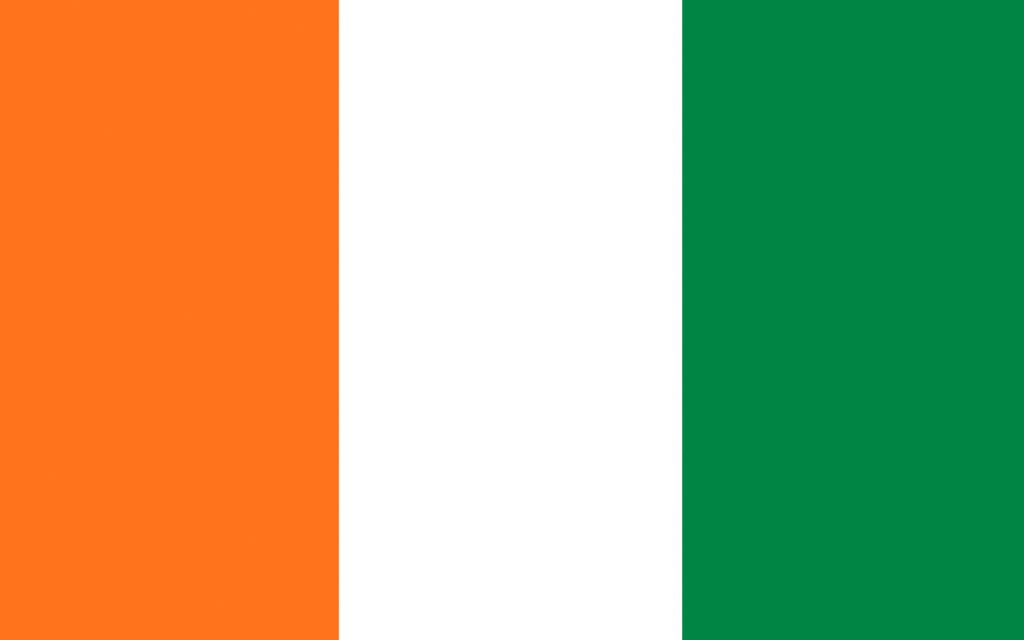 Photos Ivory Coast Flag Stripes