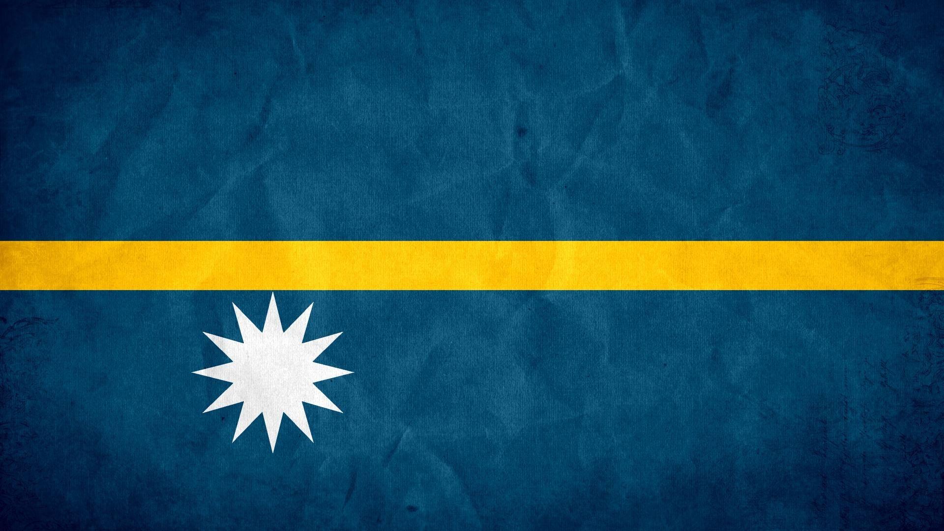 Nauru Flag Wallpapers  – Full HD