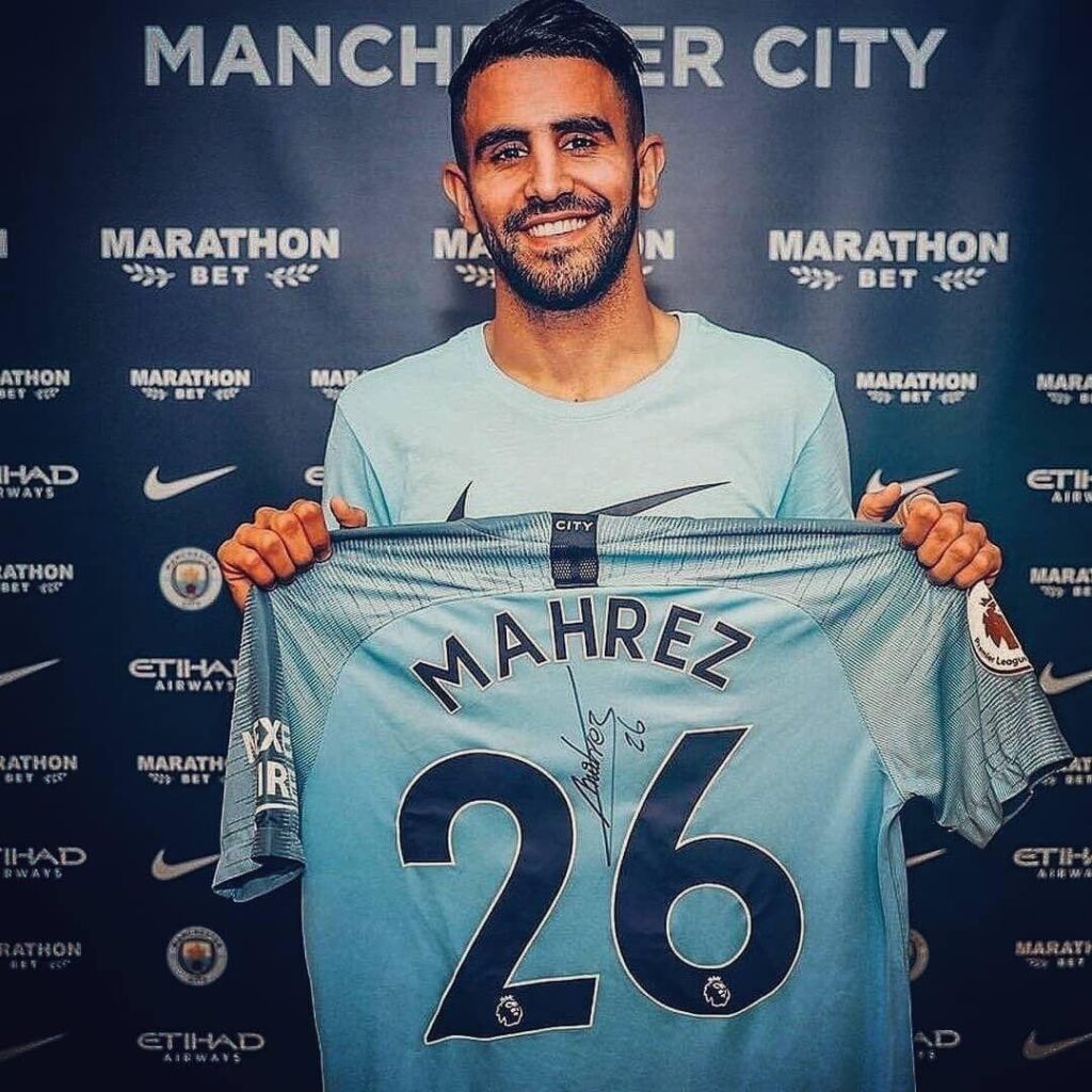 ANOTHER WEAPON IN THE ARMOURY‼ ‼ ‼ Riyad Mahrez has joined