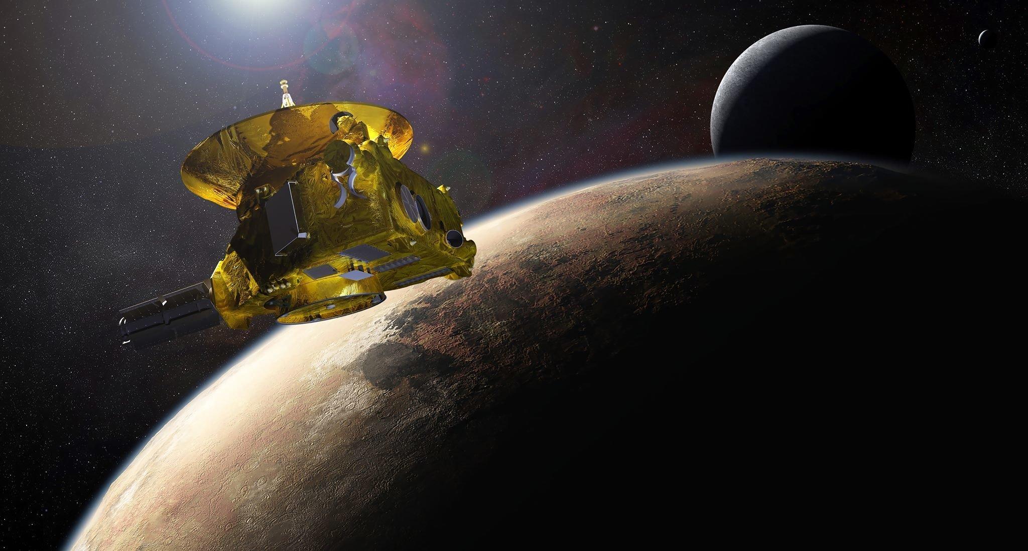 Automatic interplanetary station new horizons pluto dwarf planet
