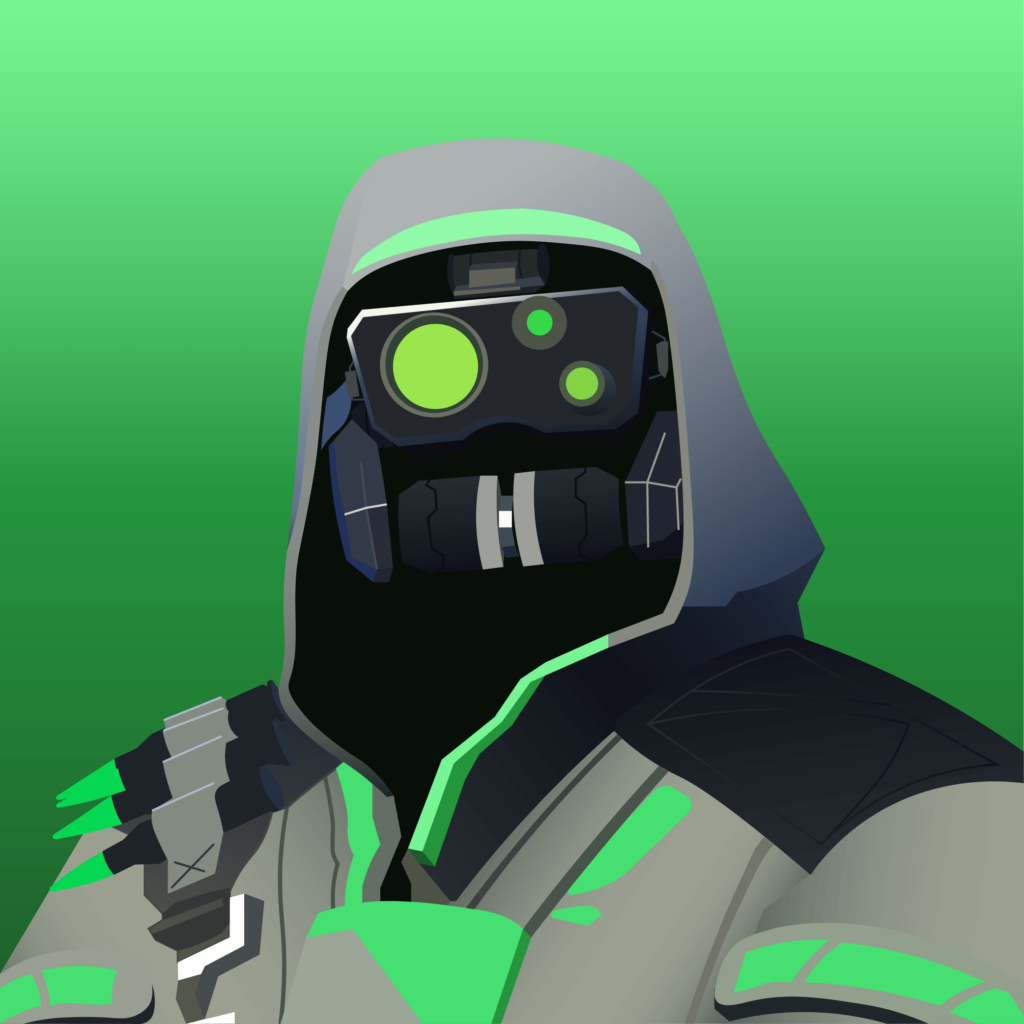 Vector Drawing of Archetype FortNiteBR