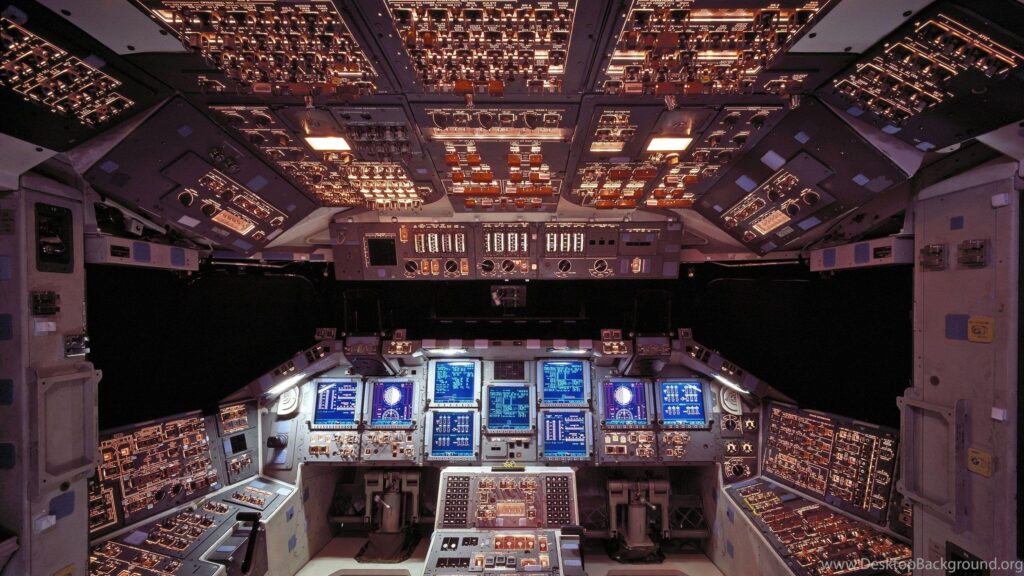 Space Shuttle Cockpit Wallpapers Pics About Space Desk 4K Backgrounds