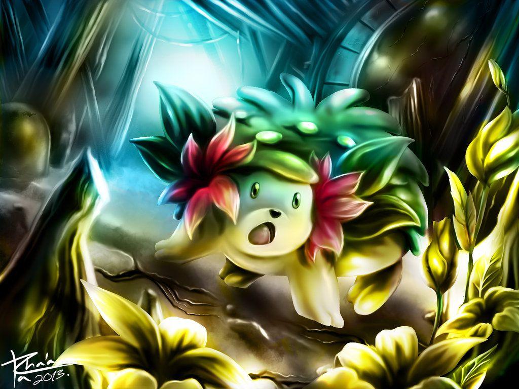 THE LIGHT OF SHAYMIN by TrachaaArMy