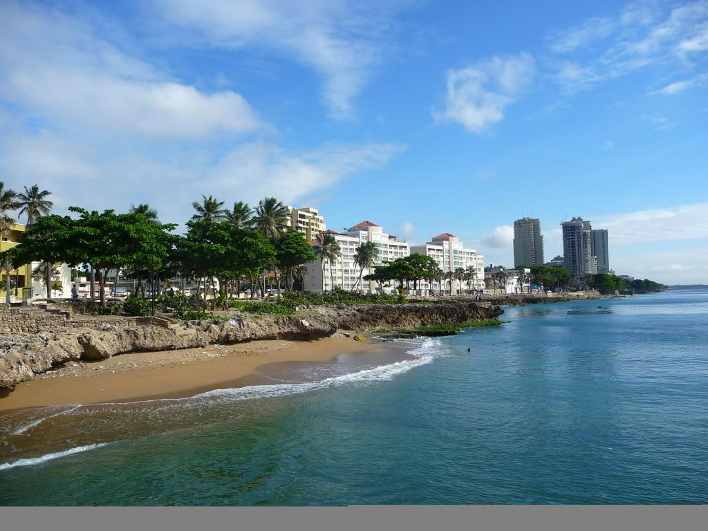 Malecon of Santo Domingo, KM of Oceanview in the Capital of the