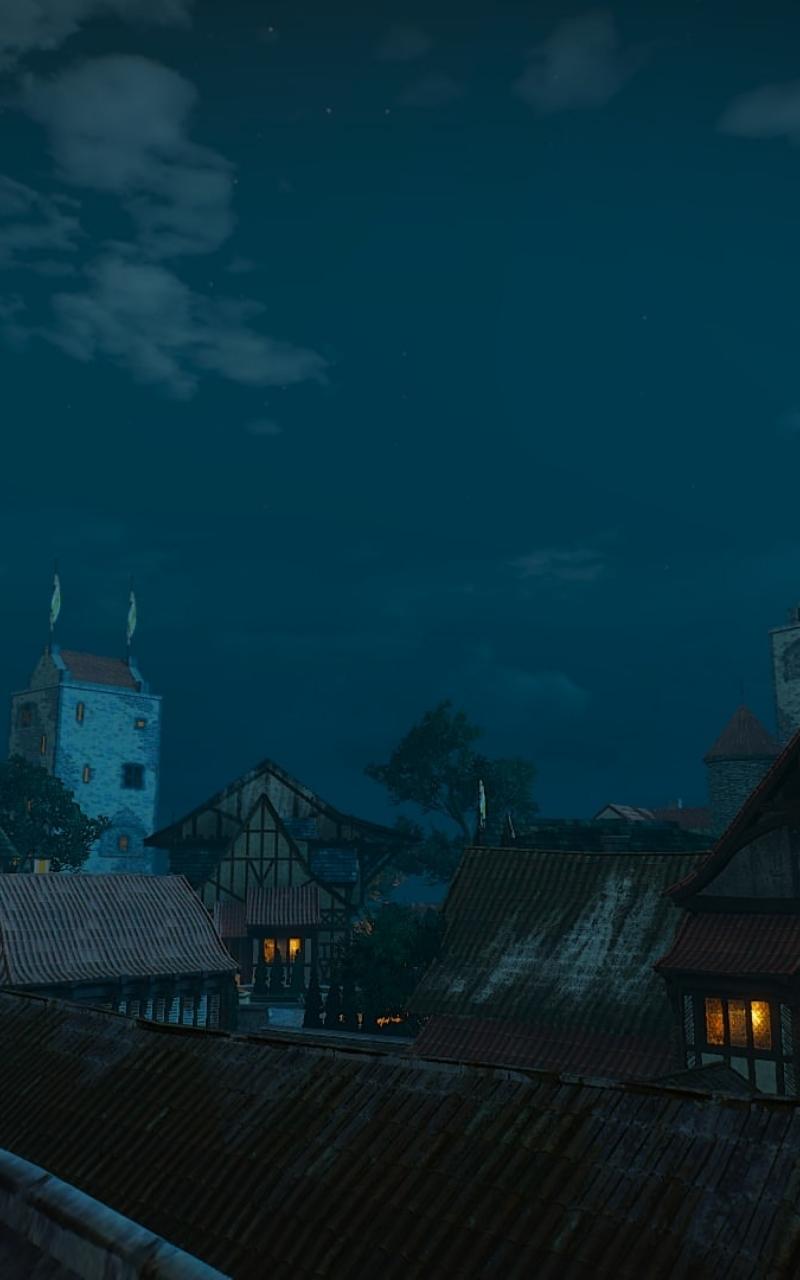 Download The Witcher Novigrad Samsung n wallpapers