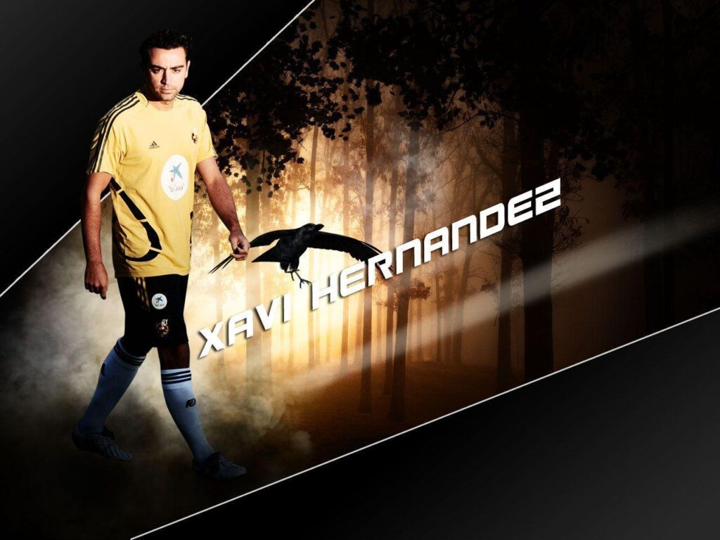 Football Xavi Hernandez 2K Wallpapers