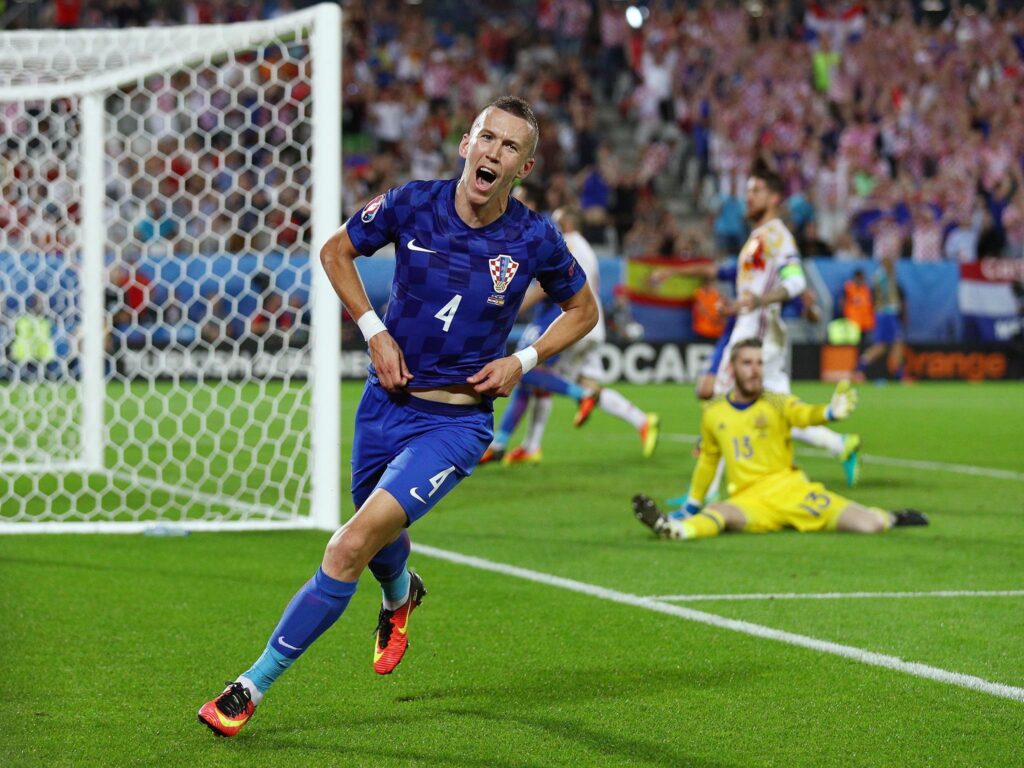 Croatia vs Spain match report Ivan Perisic’s late strike consigns