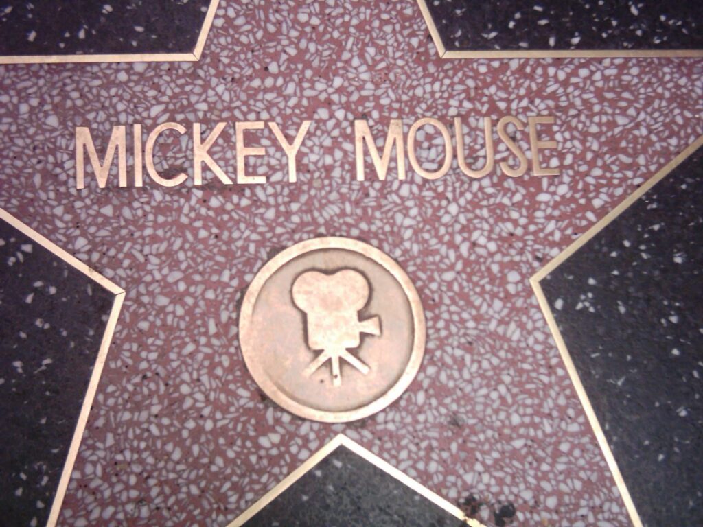 FileMickey Mouse star in Walk of Fame K