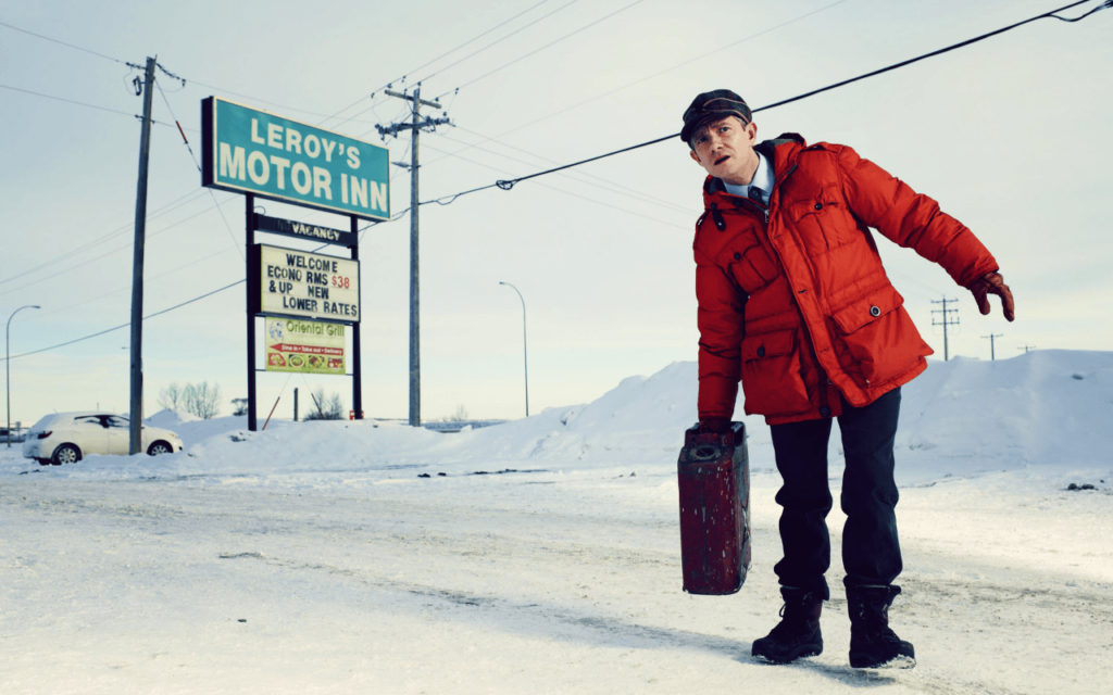 FX FARGO, Fargo wallpapers featuring Martin Freeman as Lester