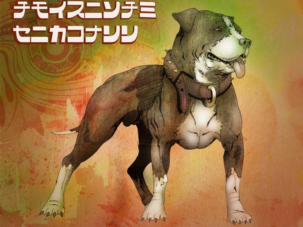 Animated american pit bull wallpapers
