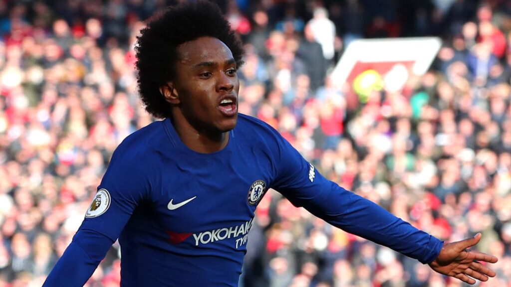 Chelsea reject Barcelona bid for Willian in excess of £m