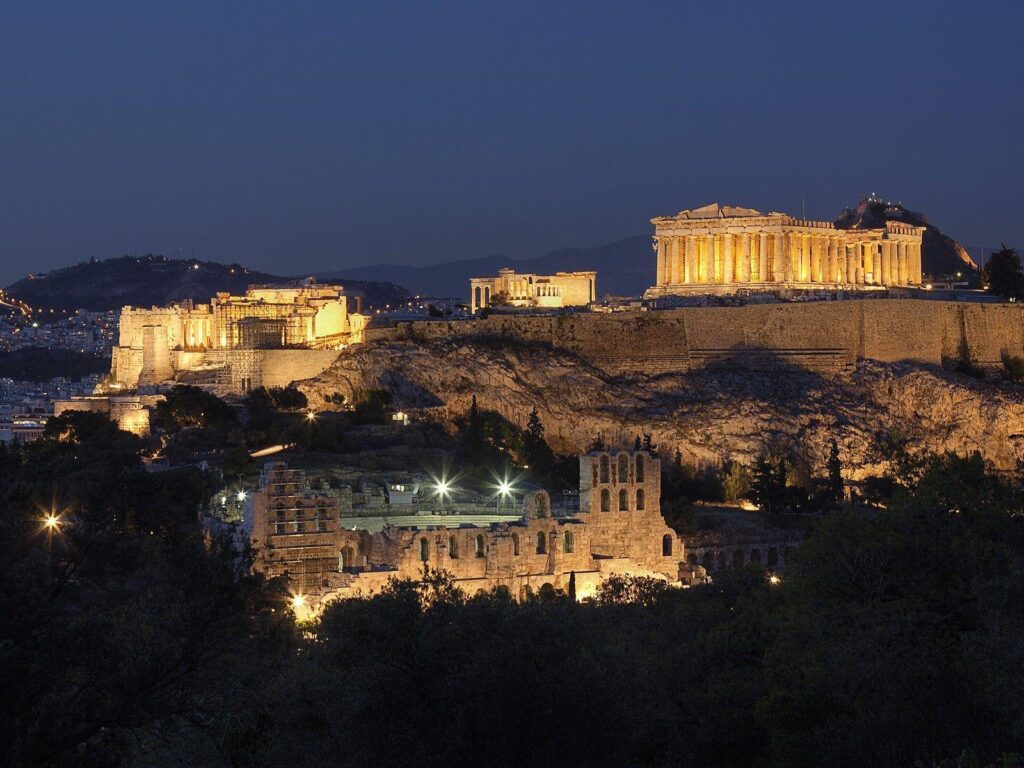 Wallpapers of the day Parthenon