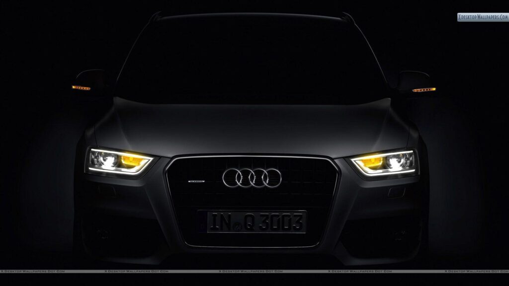 Audi Q Front Picture in Dark Wallpapers