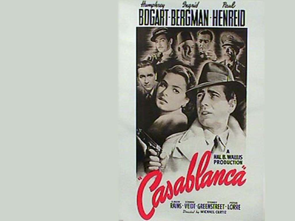 Casablanca posters wallpapers