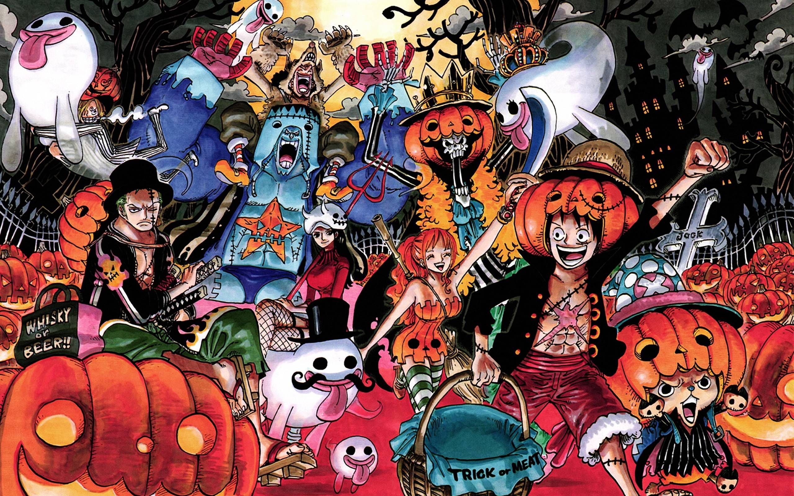 One Piece Halloween Wallpapers