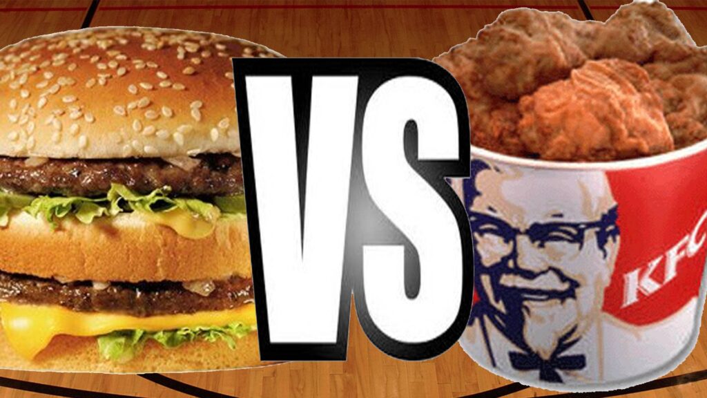 Kfc vs beger new tag